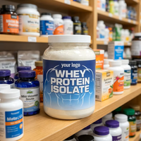 Poudre de protéines, protéines de lait, acides aminés, BCAA, peptides, mélange à base de plantes pour adultes actifs, sportifs, athlètes, passionnés de fitness