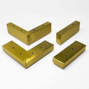 Sofa Poten Rvs Groothandel Heavy Duty Hot Sale Cross X Kruk Moderne Luxe Metalen Meubelen Basis Bank Goud Bed Benen - Product Image 2