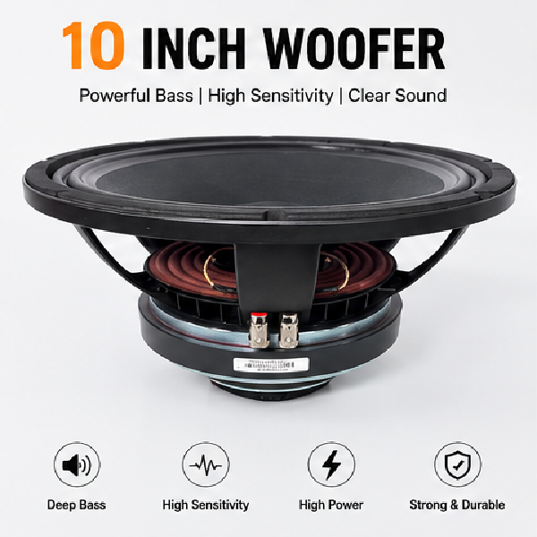 HDCX1275T44 12" Pro Audio Professional Coaxial Speaker Unit 400W RMS, 800W Peak, 8 Ohm for Stage Monitor Loudspeaker Component