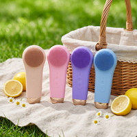 Brosse nettoyante électrique en silicone pour le visage, étanche IPX7, appareil de beauté tendance pour le nettoyage du visage, outil de soin personnel, prend en charge OEM ODM