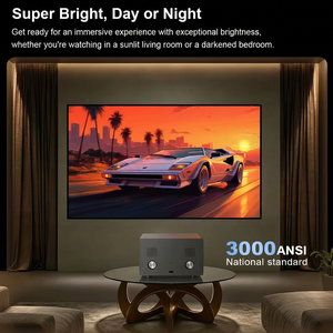 Proiettore Cinelux Nativo 4K con Audio Dolby, 4K Ultra HD, MTK9660, 3000 ANSI Lumen, Motore Ottico Integrato, Proiettore 4K per Home Theater - Product Image 3