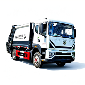 Camión de Basura de Compresión Dongfeng Dolica D9 con Chasis de 12 Metros Cúbicos, Vehículo de Eliminación de Residuos Sanitarios - Product Image 1