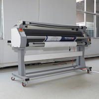Laminateur pneumatique à froid LEFU 1700-D5 de 1600 mm de large (64 pouces) pour papier/film, vitesse de 8 m/min avec compresseur