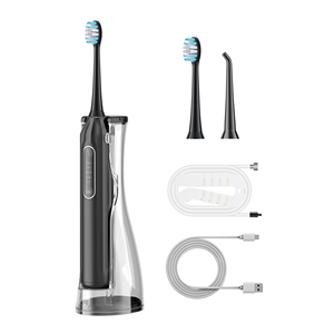 Hydropulseur de vente chaude et brosse à dents électrique Combo 2 en 1 Kit de soins dentaires Irrigateur oral électrique pour le nettoyage des dents - Product Image 3