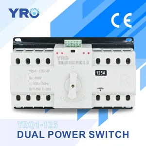 Automatischer Übertragungs schalter mit doppelter Leistung bei 100A ATS (Automatic Transfer Switching) 2P 125A CB-Klasse