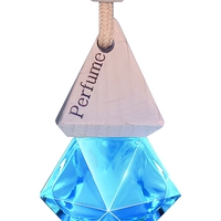 Pendentif désodorisant de voiture en bois, aromathérapie, cristal, élimination des odeurs, parfum thé