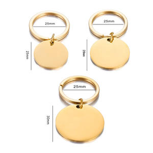 إكسسوارات هدايا مهرجانات مخصصة، حلقة مفاتيح فارغة قابلة للنقش، بطاقات تعريف، علامات أسماء للحيوانات الأليفة، حلقة مفاتيح للحقائب - Product Image 2