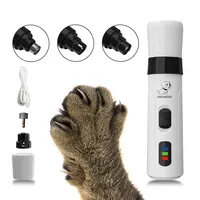 M1 Amazon Best Verkopende Elektrische Pet Nail Grinder Dier Nagelknipper Hond Nail Grinder