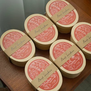 Fiambrera de papel Kraft de grado alimenticio, <span class=keywords><strong>caja</strong></span> de embalaje para hornear galletas, sándwich de comida - Product Image 3