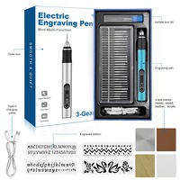 Kit d'outils rotatifs sans fil personnalisable OEM/ODM, stylo de gravure électrique, mini-meuleuse légère et silencieuse pour bijoux/DIY/modélisme