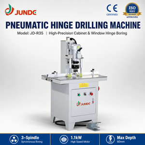 Máquina Perforadora Neumática de Bisagras JUNDC JD-R35 de 1.1kW de Alta Precisión - Product Image 1