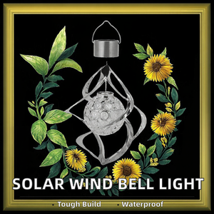 Extérieur Mariage Biryjday Vacances Lampes Suspendues Étanche Led <span class=keywords><strong>Sola</strong></span> Carillons Led Lumières Carillons Éoliens Extérieurs Solaire Jardin Lumières - Product Image 2