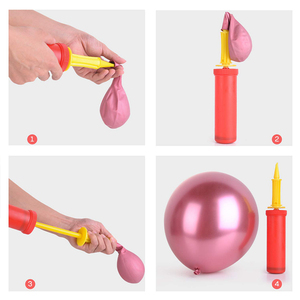 New Style Mini air Inflator Portable Macaron Original Plastic Balloons Hand <strong>Pump</strong> for Latex Foil <strong>Ballon</strong> - Product Image 6