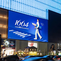 Pantalla LED de Gran Formato para Exteriores, Instalación Fija, Alto Brillo, Video Wall LED para Publicidad Comercial