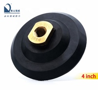 Support de longue durée de vie 4 pouces M14 ou 5/8-11 support en caoutchouc dur