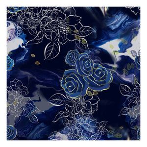 Tela de Poliéster Koshibo Chiffon, Material Suave, Diseños Personalizados para Ropa de Mujer, Impresión Digital para Blusas, Vestidos y Sobretúnicas - Product Image 5