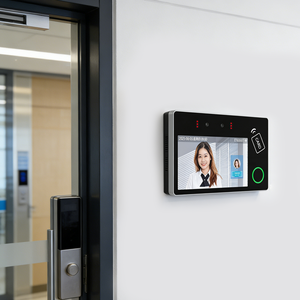 5 Zoll Anpassbares Identifikationsmodul WLAN Gesichtserkennung Zugangskontrollsystem Fingerabdruck Biometrische Zeiterfassungsmaschine - Product Image 1