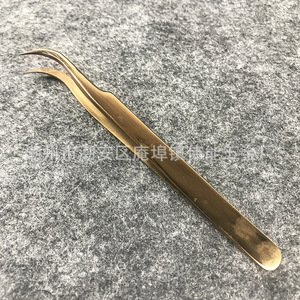 Pinzas de oro rosa para injertar y dar volumen a las pestañas; se pueden usar con clips en forma de ocho, clips de mariposa y puntiagudos. - Product Image 4
