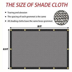 Blue Ocean Durable UV Resistant Shade Net HDPE Woven Mesh for Agricultural Farm Greenhouse Garden Outdoor Patio Sun Protection - Product Image 6