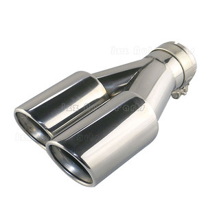 ปลายท่อสแตนเลส<span class=keywords><strong>2</strong></span>นิ้วถึง<span class=keywords><strong>3</strong></span>นิ้วปลายท่อไอเสียคู่ - Product Image 1