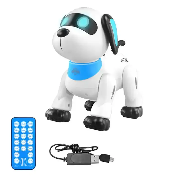 2023 игрушка электронные животные Домашние животные RC робот собака голосовой пульт дистанционного управления программируемый робот обучающие игрушки