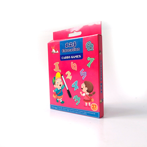 Carte di istruzione giochi di apprendimento numero lettera calcolare le schede Flash <span class=keywords><strong>con</strong></span> penne cancellabili lavabili giochi da tavolo riciclabili confezione - Product Image 3