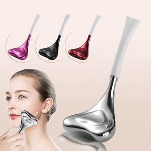 Dispositivo di Bellezza <span class=keywords><strong>per</strong></span> Lifting Viso e <span class=keywords><strong>Occhi</strong></span> con Sfera di Ghiaccio in Acciaio Inox 304, Massaggiatore Facciale Portatile <span class=keywords><strong>per</strong></span> Compressione Fredda e Rassodamento - Product Image 1