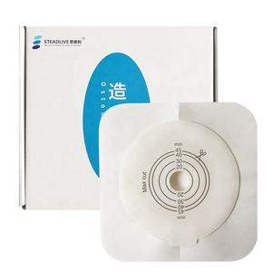 Free Samples Two-piece <strong>Hydrocolloid</strong> Skin Barrier <strong>Ostomy</strong> Base Urostomy Bag Flange 45mm - Product Image 2