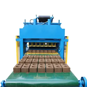 new design Automatic compressed earth soil cement interlocking solid hollow brick block making machines price