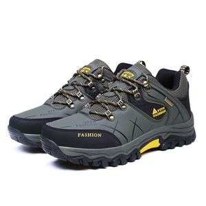 Zapatos de senderismo resistentes al desgaste para hombre, zapatillas deportivas de estilo clásico con cordones para correr al aire libre, senderismo y caza, novedad - Product Image 4