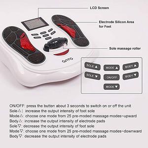 Estimulador electrónico de circulación sanguínea para pies, masajeador de piernas y pies, estimulador de circulación de pies - Product Image 4
