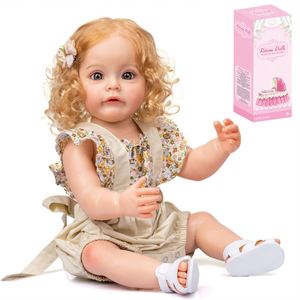 Muñeca Bebé Realista <span class=keywords><strong>de</strong></span> 55 cm, Linda Muñeca <span class=keywords><strong>de</strong></span> <span class=keywords><strong>Silicona</strong></span> Suave, Juguetes <span class=keywords><strong>de</strong></span> Bebé <span class=keywords><strong>Reborn</strong></span> para Niñas, Venta al Por Mayor - Product Image 4
