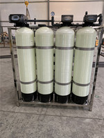 Système de concentration de liquides et de filtration d'eau par osmose inverse, capacité de 3500 L/heure, taux de dessalement de 98-99 %, pompe et moteur