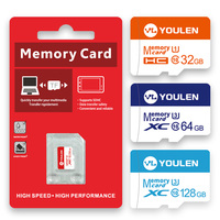 Offre Spéciale Mini carte mémoire SD 64 Go personnalisée Carte Micro TF SD en plastique pour appareil photo MP4