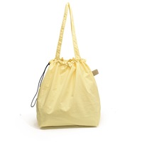 Sac fourre-tout portable grande capacité pour femme, léger en nylon, couleur unie, sac à bandoulière et à main, idéal pour les trajets quotidiens et les voyages