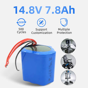 حزمة بطارية ليثيوم أيون قابلة لإعادة الشحن 7.8Ah v مع نوع منتج عالي السعة 4s3p - Product Image 2
