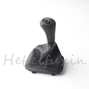 Couvercle anti-poussière pour pommeau de levier de vitesse de voiture, pour Bmw E46 5 6 vitesses, matériau Pu pliable noir - Product Image 4