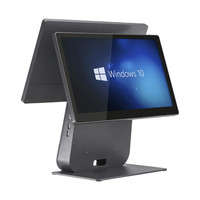 15.6 pouces Pos Terminal double écran tactile Pos Machine de caisse enregistreuse pour les entreprises