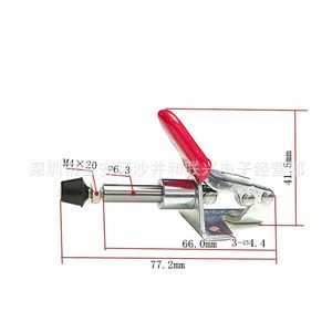 Gh-301-Am Spring <b>Clamp</b> 125Mm Galvanized Steel Industrial <b>Clamp</b> Non Adjustable Metric - Product Image 3