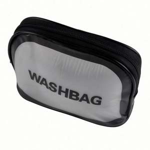 Customized Logo Waterproof PVC Cosmetic <b>Bags</b> Frosted <b>Clear</b> <b>Plastic</b> Toiletry Storage <b>Bags</b> - Product Image 3