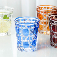 Tasse à eau en verre réutilisable café thé crème glacée bière verres tasses ensemble thé gobelet à boire
