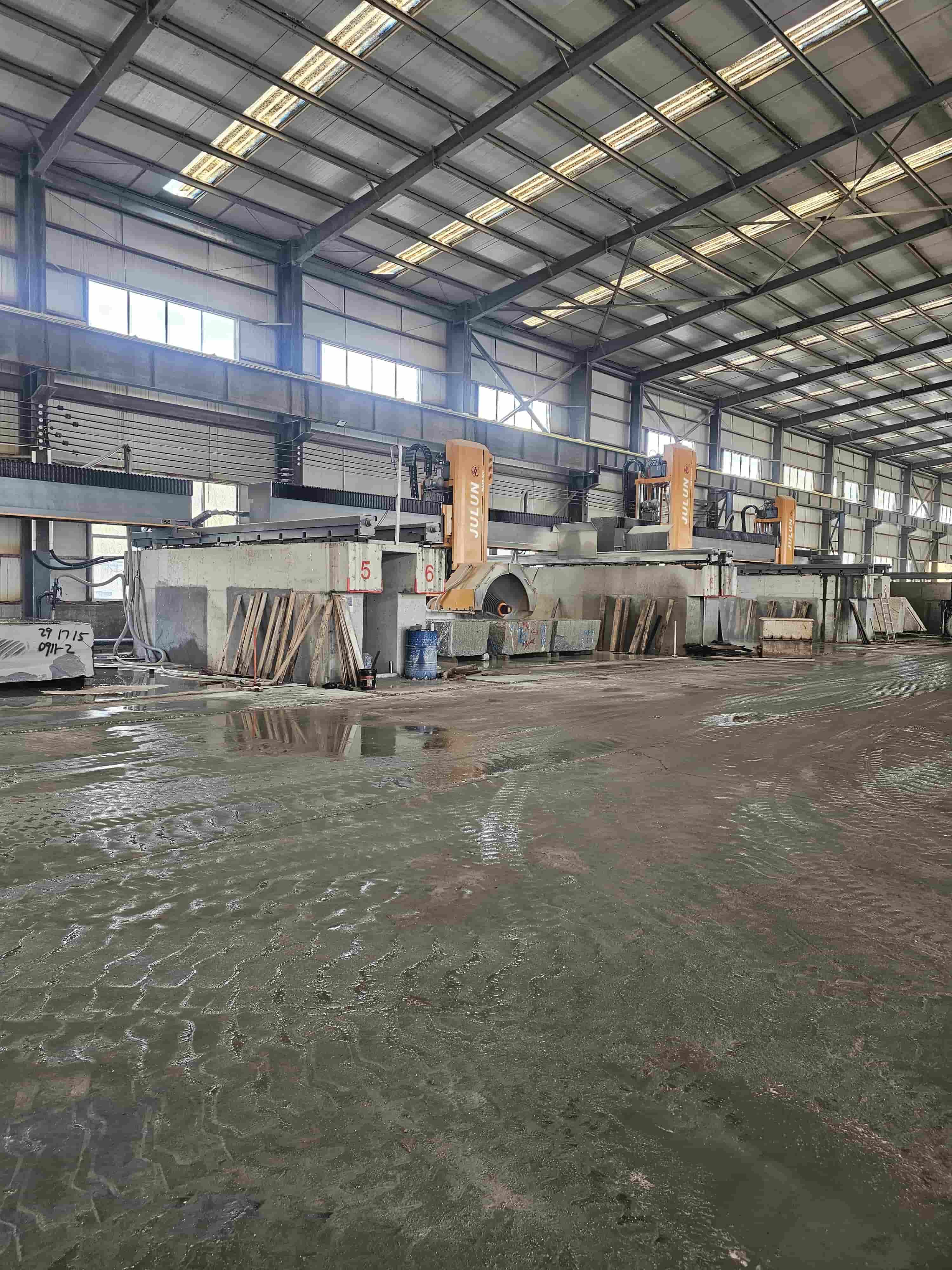 black and white granite