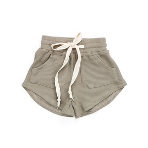Vêtements pour bébés garçon et <span class=keywords><strong>fille</strong></span>, chandail surdimensionné, combinaison avec cordon et porte-clés waffle - Product Image 3