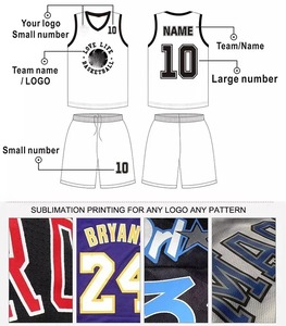 Setelan Jersey Pendek Ukuran Besar, Desain Profesional, Cetak Transfer Panas, Bernapas, Menyerap Keringat, Motif Kampus - Product Image 3