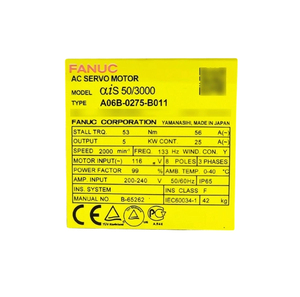 บริการบำรุงรักษาอุปกรณ์เสริมหุ่นยนต์ A06B-0275-B011 - มอเตอร์ - Product Image 3