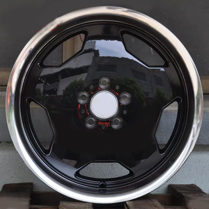 Rines de Aleación Fundida 5x112 de 18 Pulgadas, Diseño Cóncavo Negro Brillante para <span class=keywords><strong>Mercedes</strong></span> W126 <span class=keywords><strong>W210</strong></span> W203 W124 R129, Gran Venta - Product Image 2