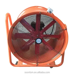 Ventilateur d'extraction Portable de 800mm, souffleur d'air de 415V avec roues