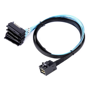 MINISAS高清SFF-8643至29pin 8482双合一高速服务器硬盘电缆，适用于电子应用 - Product Image 5