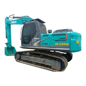 Used excavator Kobelco SK 200D SK 200 Crawler excavator 20 Ton SK 200 Work more efficiently Hot sell