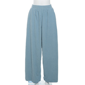 New Trendy <strong>Women's</strong> <strong>Trousers</strong> <strong>Corduroy</strong> Loose Workout <strong>Women</strong> <strong>High</strong> <strong>Waist</strong> Pants Casual Streetwear Cargo Long Pants <strong>Trousers</strong> for <strong>Women</strong> - Product Image 4